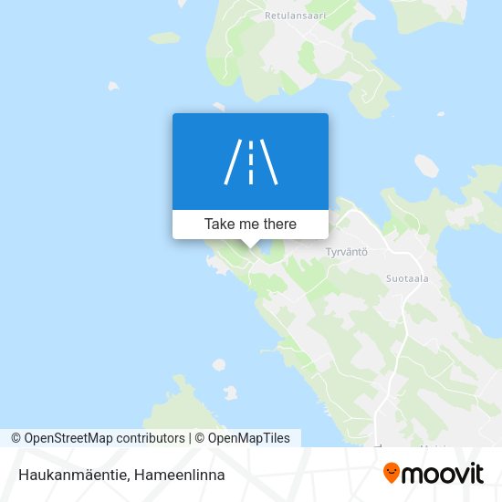 Haukanmäentie map