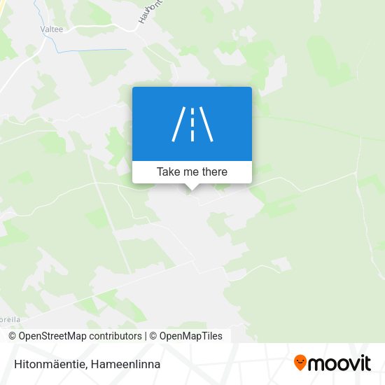 Hitonmäentie map