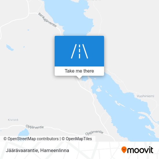 Jäärävaarantie map