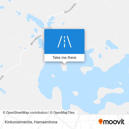 Kinkoniementie map
