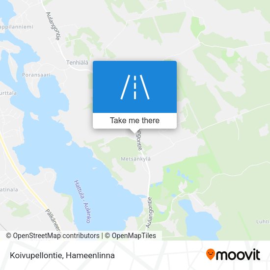 Koivupellontie map