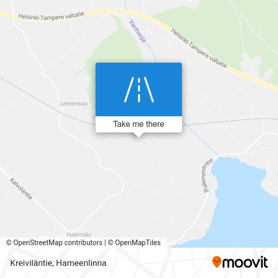 Kreiviläntie map