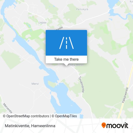Matinkiventie map