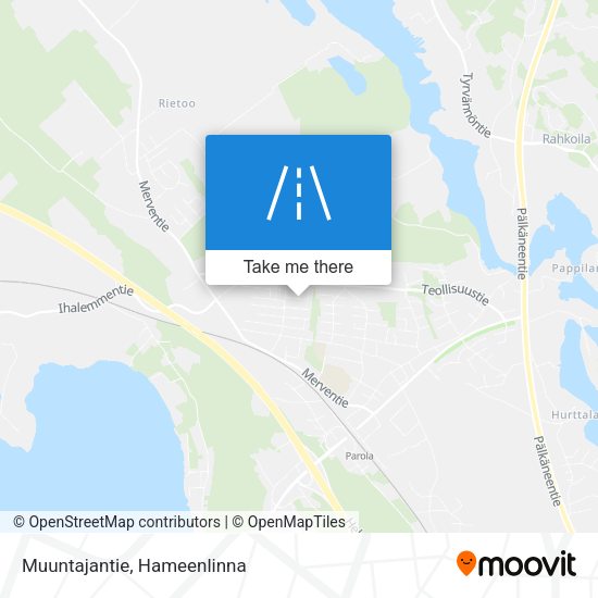 Muuntajantie map