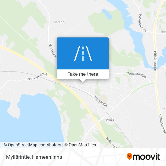 Myllärintie map
