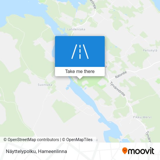Näyttelypolku map