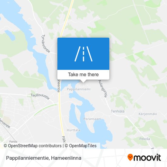 Pappilanniementie map
