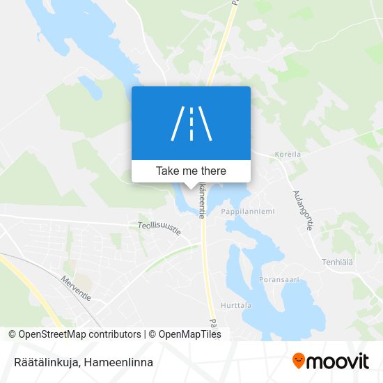 Räätälinkuja map