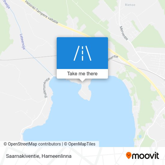 Saarnakiventie map