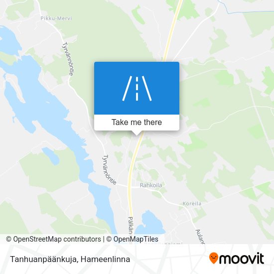 Tanhuanpäänkuja map