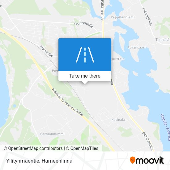 Yllitynmäentie map