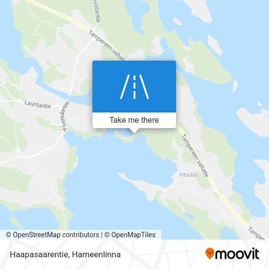 Haapasaarentie map