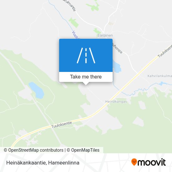 Heinäkankaantie map