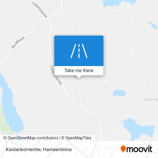 Kaidankorventie map