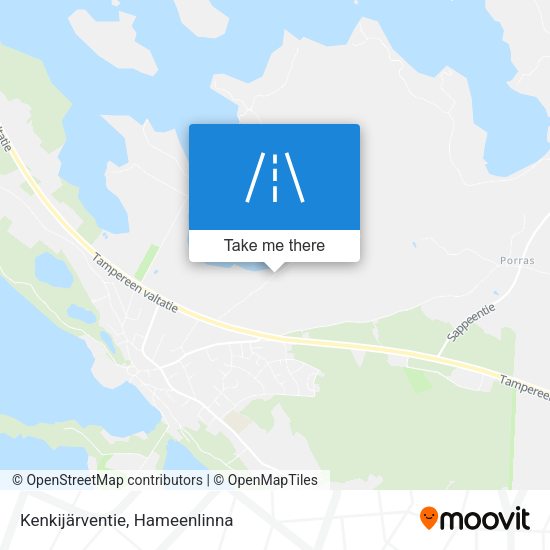 Kenkijärventie map