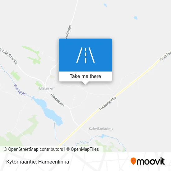Kytömaantie map