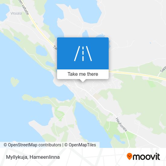Myllykuja map