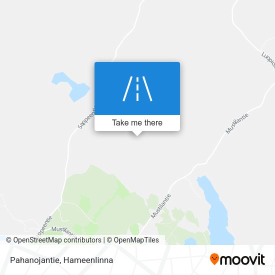 Pahanojantie map