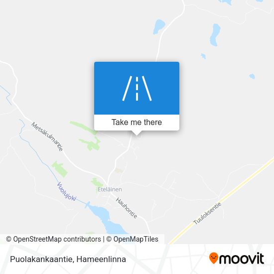 Puolakankaantie map
