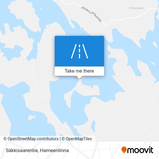 Säkkisaarentie map