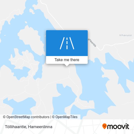 Töllihaantie map