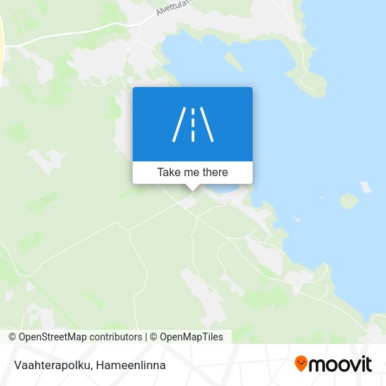 Vaahterapolku map