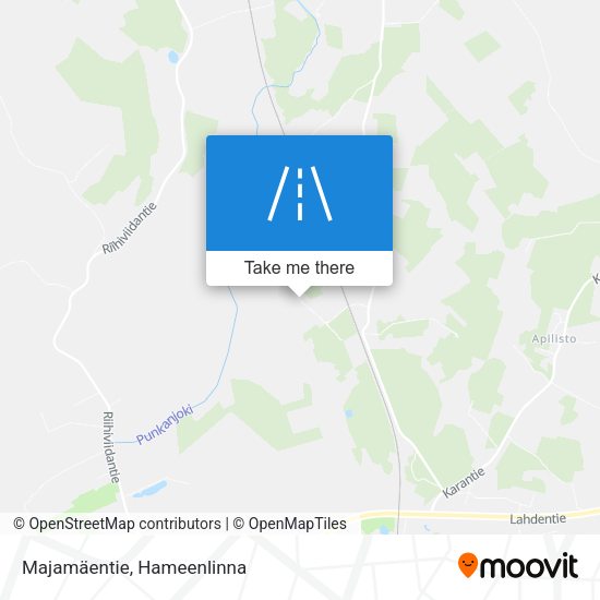 Majamäentie map