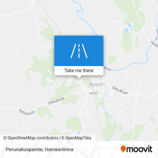 Perunakuopantie map