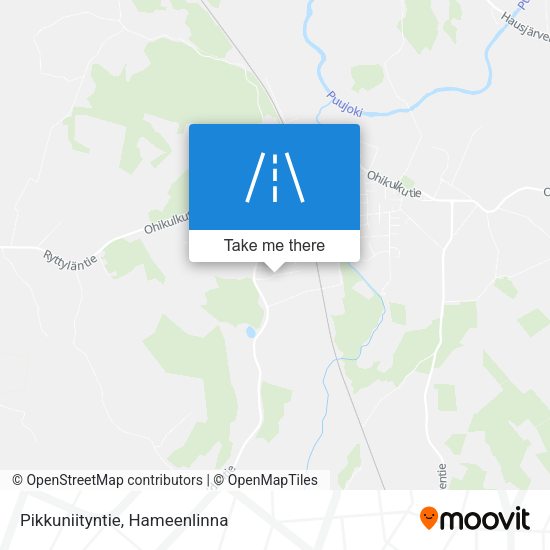 Pikkuniityntie map