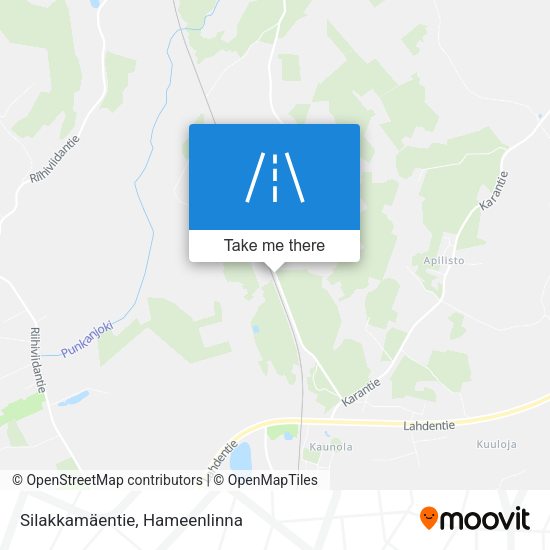 Silakkamäentie map
