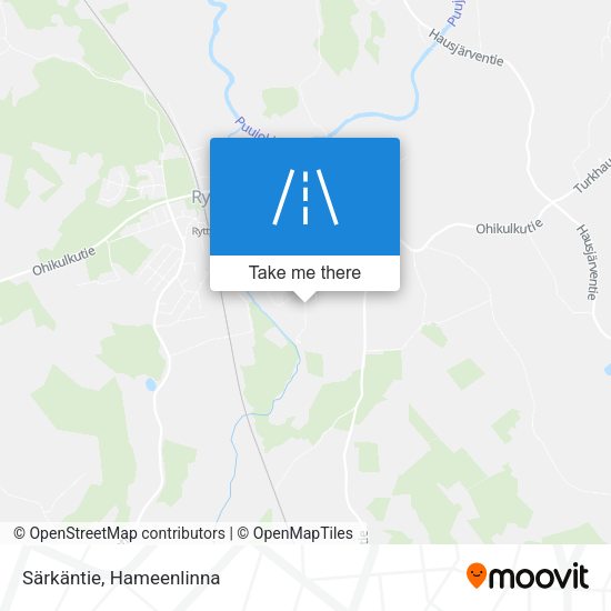 Särkäntie map