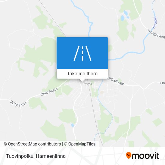 Tuovinpolku map