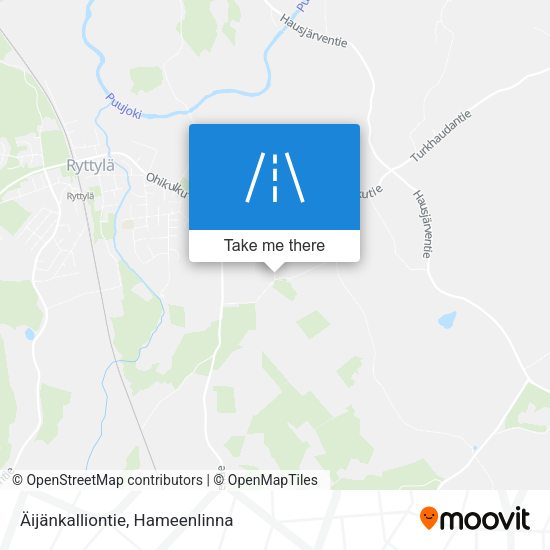 Äijänkalliontie map