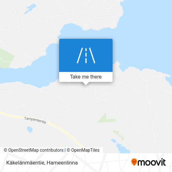 Käkelänmäentie map