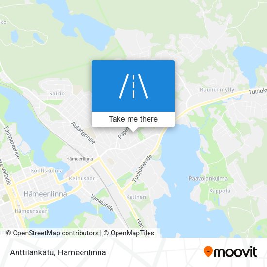Anttilankatu map