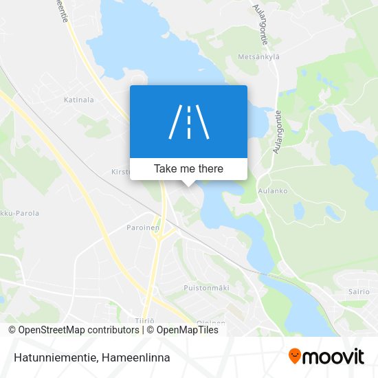 Hatunniementie map