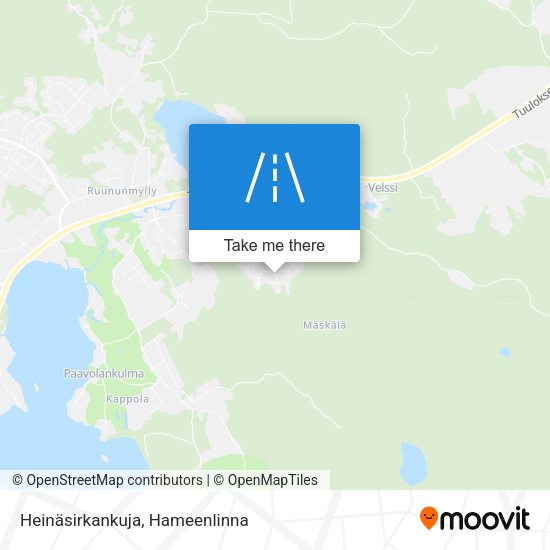 Heinäsirkankuja map