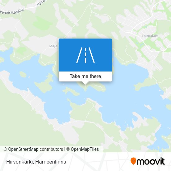 Hirvonkärki map