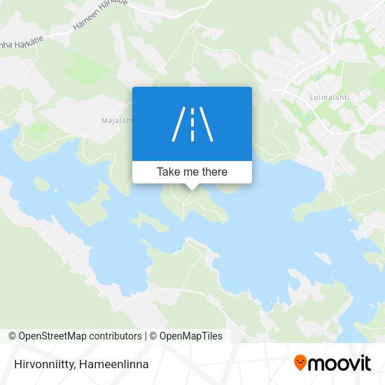Hirvonniitty map