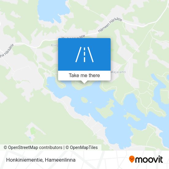 Honkiniementie map