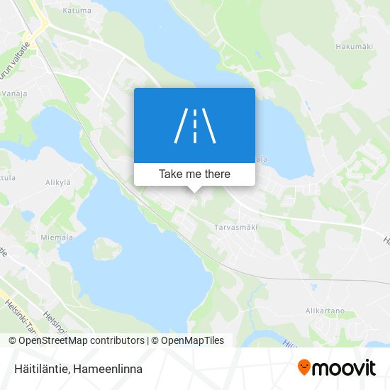 Häitiläntie map