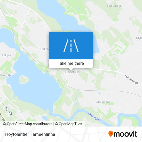 Höytöläntie map