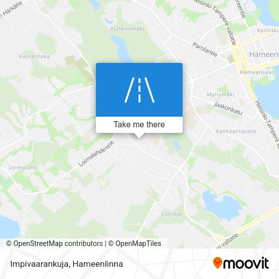Impivaarankuja map