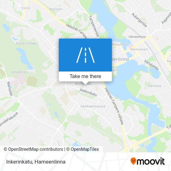 Inkerinkatu map