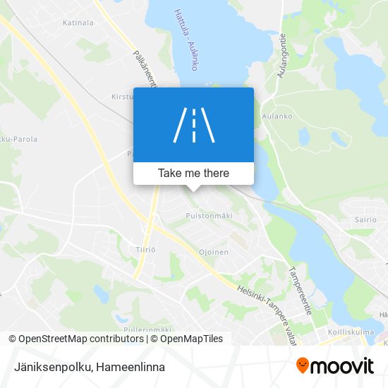 Jäniksenpolku map