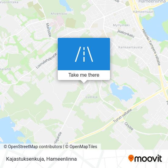 Kajastuksenkuja map