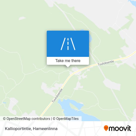 Kallioportintie map