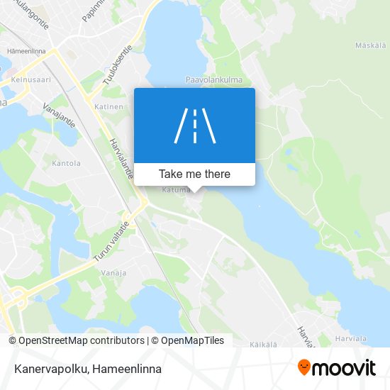 Kanervapolku map