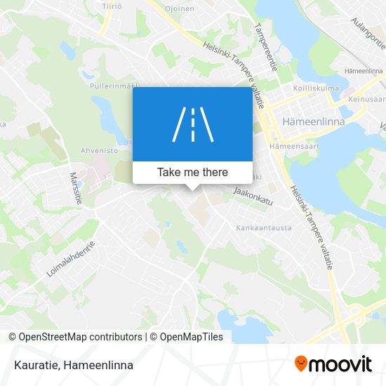 Kauratie map