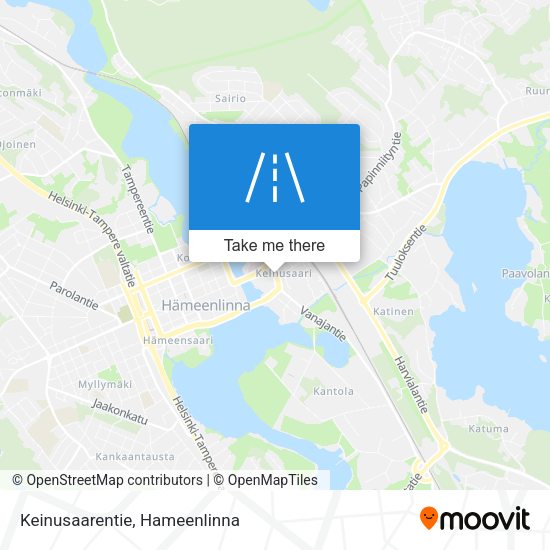 Keinusaarentie map